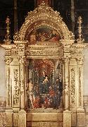 COSTA, Lorenzo Madonna and Saints dg painting